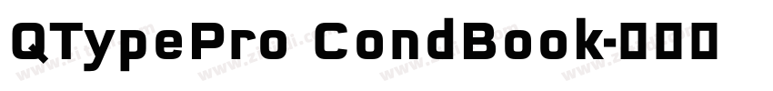 QTypePro CondBook字体转换